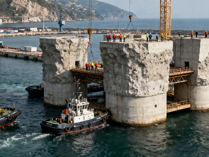 70 megabloques de hormigón y seis kilómetros mar adentro: así Génova desafía a Barcelona y Valencia