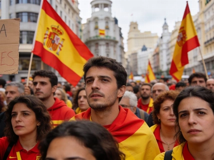 División entre PP y Vox en protesta masiva contra Sánchez en Madrid Español.News