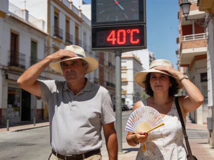 El norte y centro de España registran un brusco descenso de las temperaturas máximas