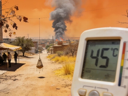 España afronta una ola de calor con máximas de hasta 45°C y riesgo extremo Español.News
