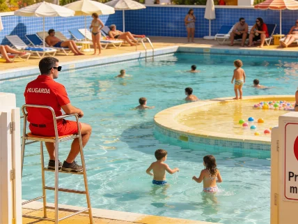 Multas de hasta 1.500 euros por usar mal el móvil en piscinas públicas