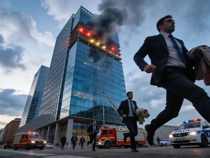 Moeve activa teletrabajo tras incendio y evacuación en su torre de Madrid