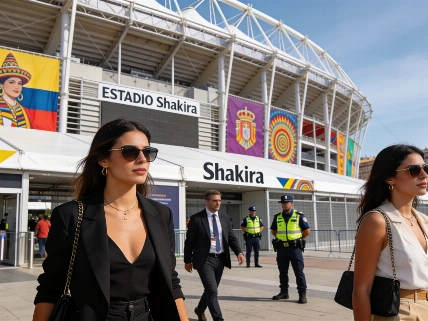 Shakira transforma Madrid con un estadio efímero y un parque temático