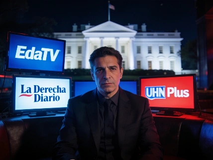 Javier Negre amplía su red mediática con polémicas y apoyos internacionales