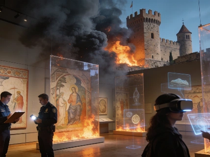 La consejera de Cultura alerta sobre el riesgo de perder el patrimonio de Sijena Español.News