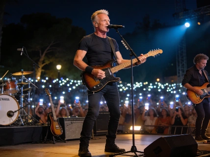 Sting revive su repertorio clásico en un concierto en Barcelona