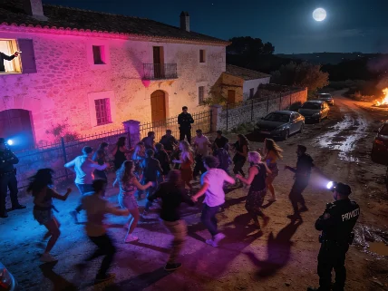 Ibiza intensifica la presión contra las macrofiestas ilegales en chalets