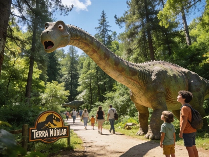 Terra Núblar abre en Lugo con dinosaurios a tamaño real Español.News