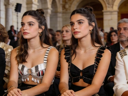 Lucía Rivera y Victoria Federica marcan el ritmo en la Semana de la Moda de Madrid