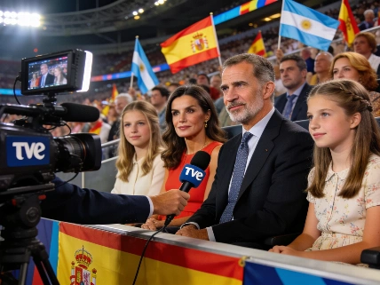 La familia real interrumpida en TVE durante la final del Mundial 2026 Español.News