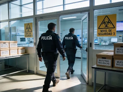 Nuevo registro policial en el CReSA por la investigación de peste porcina
