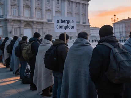 Madrid mantiene a 842 personas sin hogar en espera de alojamiento municipal Español.News