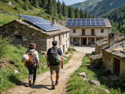 Matavenero renace como ecoaldea con energía propia Español.News