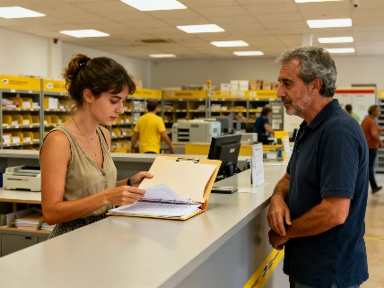 Contratos temporales en reparto, oficinas y centros de clasificación en toda España