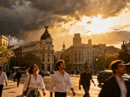 Madrid registra descenso brusco de la máxima y lluvias débiles este jueves Español.News