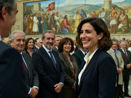 Nevenka Fernández reaparece en Ponferrada tras más de 20 años