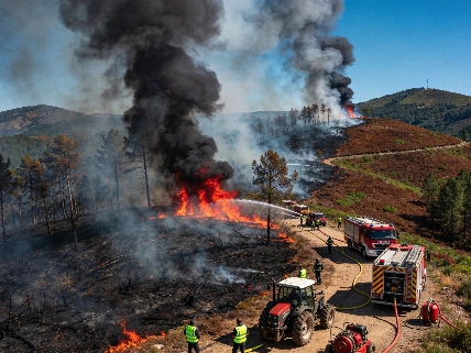 Fin al confinamiento en Girona tras el incendio de Les Gavarres