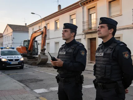 Cuatro operarios detenidos tras el incendio de unos bajos en Valencia