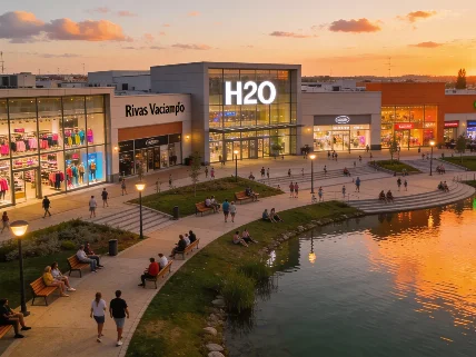 El centro comercial H2O reabre su lago y suma nuevas tiendas para el verano