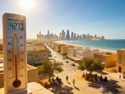 Abu Dabi y Sharjah alcanzarán los 42°C en una jornada de calor extremo Español.News