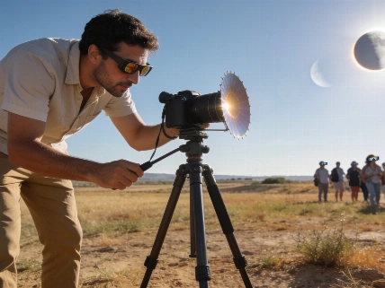 Néstor Rodan detalla cómo fotografiar el eclipse total en España Español.News