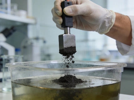 Un polvo magnético elimina microplásticos y metales del agua Español.News