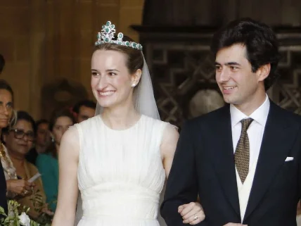 El estilismo de Ana Domecq y la lista de invitados marcan su boda en Jerez