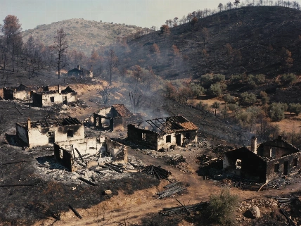 El alcalde de Bédar lidera la evacuación tras la tragedia del incendio