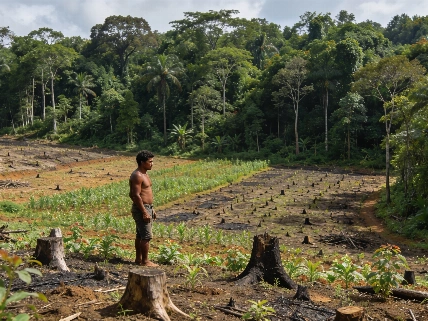 La pequeña agricultura que amenaza la Amazonía Español.News