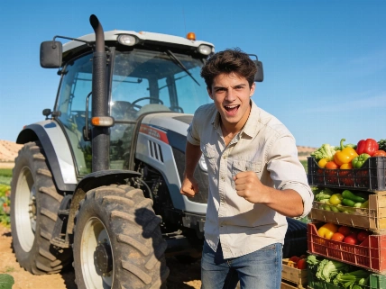 El joven que desafía la crisis del campo en Alicante