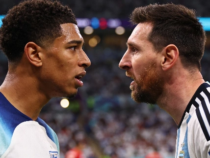 Bellingham detalla su cruce con Messi durante el Inglaterra-Argentina Español.News