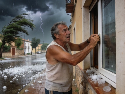 Tormentas con granizo y vendavales amenazan el este peninsular en plena ola de calor Español.News