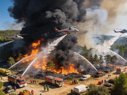 Bruselas activa ayuda internacional ante incendios en España y Francia Español.News