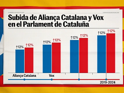 Aliança Catalana y Vox rozan el 30% en el Parlament según el CEO
