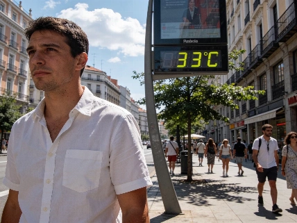 Madrid encara 33 grados y cielos velados por nubes altas este sábado Español.News