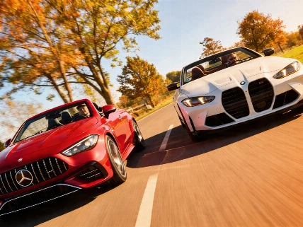 Mercedes-AMG CLE 53 Cabrio y BMW M4 Cabrio: comparativa para el mercado español