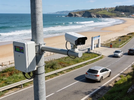 Asturias estrena control de tráfico en playas con la DGT Español.News