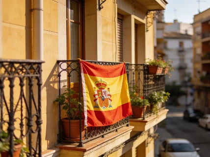 No hay multa nacional por colgar la bandera de España en el balcón Español.News