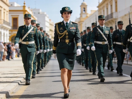Grande-Marlaska lidera el desfile de la Guardia Civil en Cádiz Español.News