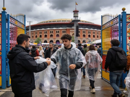 Shakira no cancela su concierto en Madrid pese a la lluvia Español.News
