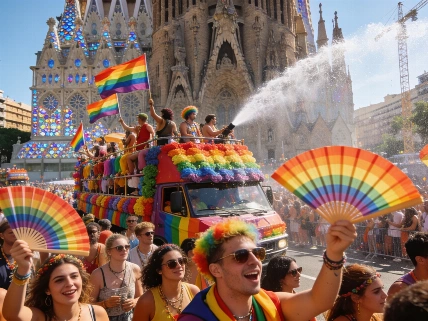 Más de 140.000 personas llenan el Pride Barcelona 2026 bajo el calor Español.News