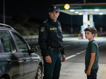 Un niño de 10 años olvidado en una gasolinera tras 140 km de viaje Español.News