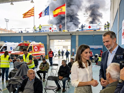 Felipe VI subraya la coordinación ante los incendios y apela a la unidad Español.News