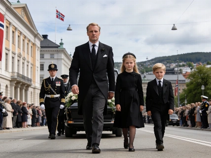 El funeral de Harald V expone la crisis interna de la monarquía noruega