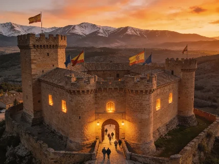 Santiago Segura y José Mota abren el Castillo de Pedraza a la cultura Español.News