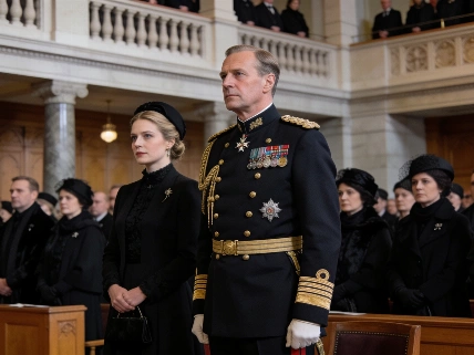 Haakon VIII asume el trono noruego sin la reina Mette-Marit