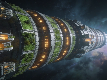 Chrysalis: la nave que imagina una ciudad en el espacio Español.News