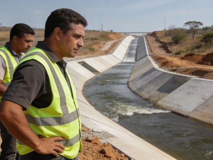 Brasil acelera su canal contra la sequía: 92% listo Español.News