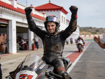 Bezzecchi rompe el récord de Motorland y supera a los Márquez Español.News