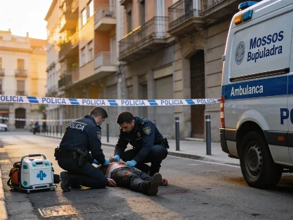Tiroteo en el barrio del Bon Pastor: un herido y el agresor huido